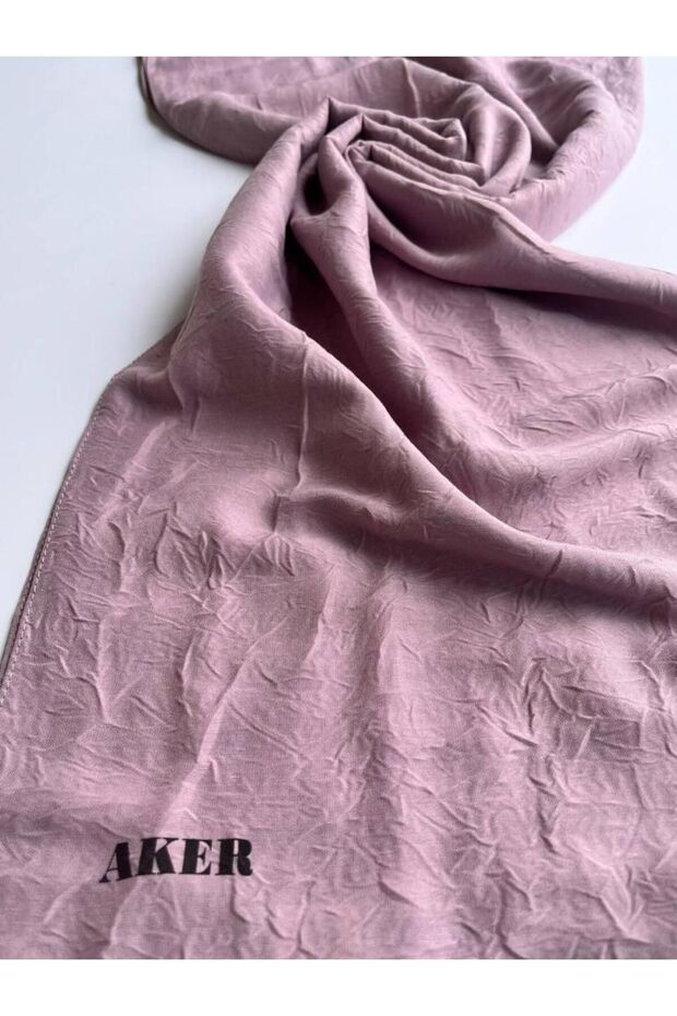 Lila Bambu Kraş Şal - 3