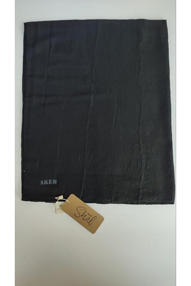 Siyah Bambu Kraş Şal - 5