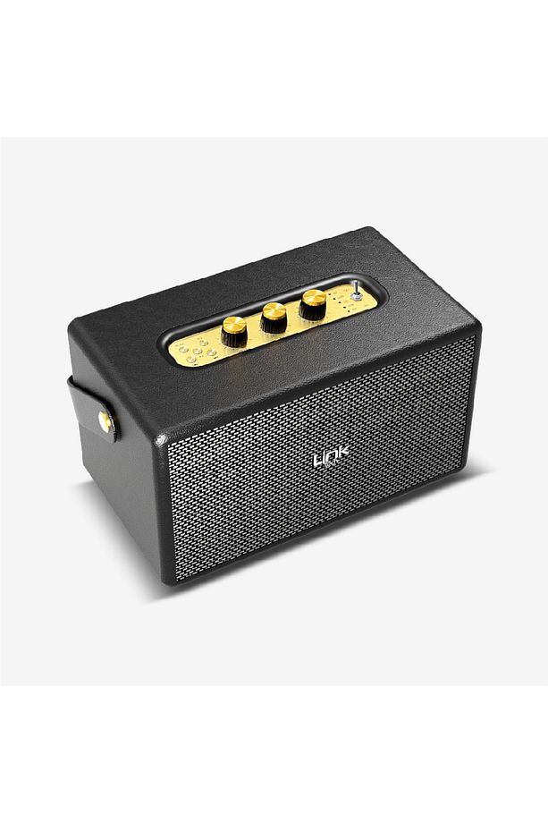 M402 Retro Taşınabilir Mikrofonlu Bluetooth Radyo Hoparlör - 1