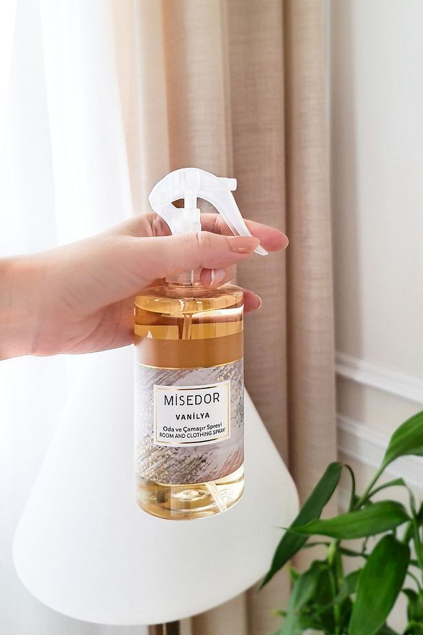 2 Li Set Gold Amber Ve Vanilya Oda Kokusu Ve Çamaşır Spreyi 330 ml - 4