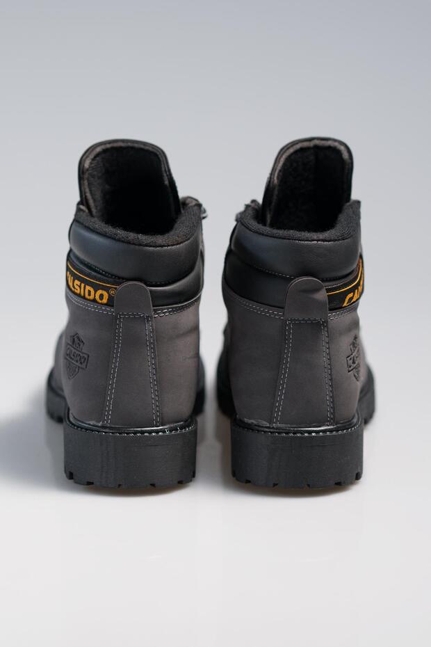 Kauçuk Taban Unisex Süet Bot - 4