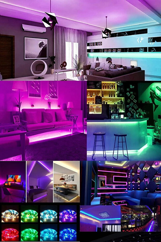 Rgb Şerit Led Seti Kumandalı - 2