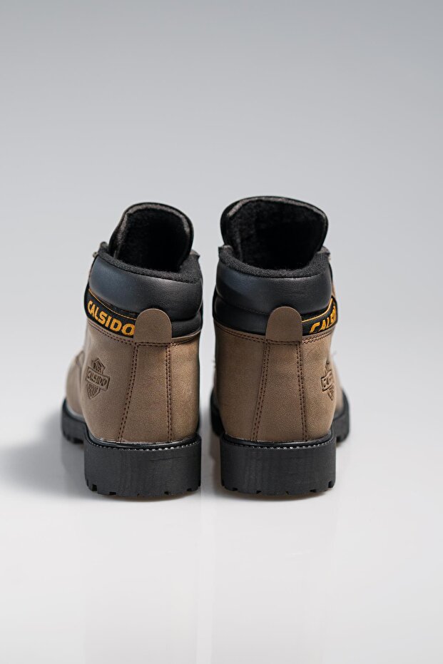 Kauçuk Taban Unisex Süet Bot - 4