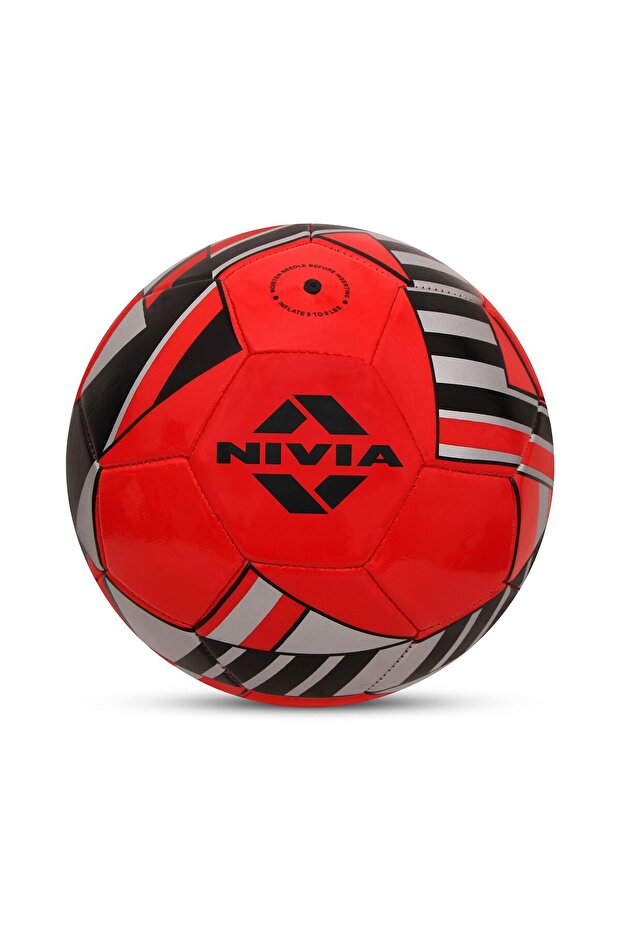Blade Football | Red | Size 3 | Machine Stitched | Hobby Playing Soccer Ball