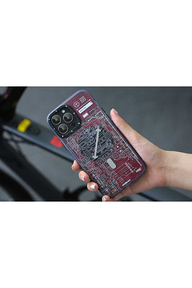 Iphone 13 Pro Max Kılıf Technology Serisi Kapak - 6