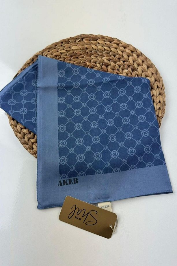 Monogram Soft Eşarp 1090500-922 Monogram Indigo - 1