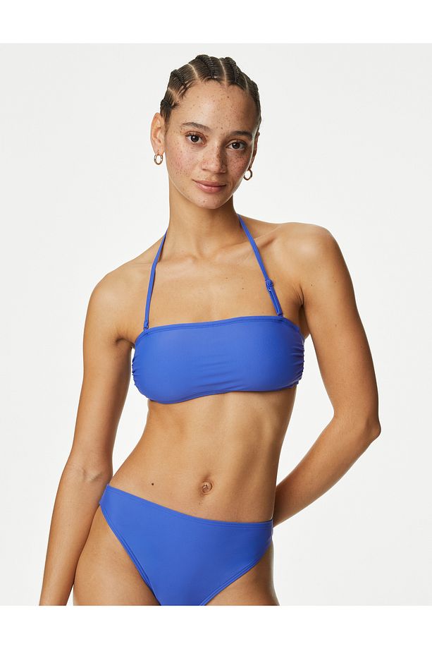Regular Fit Bandeau Bikini Üstü - 1