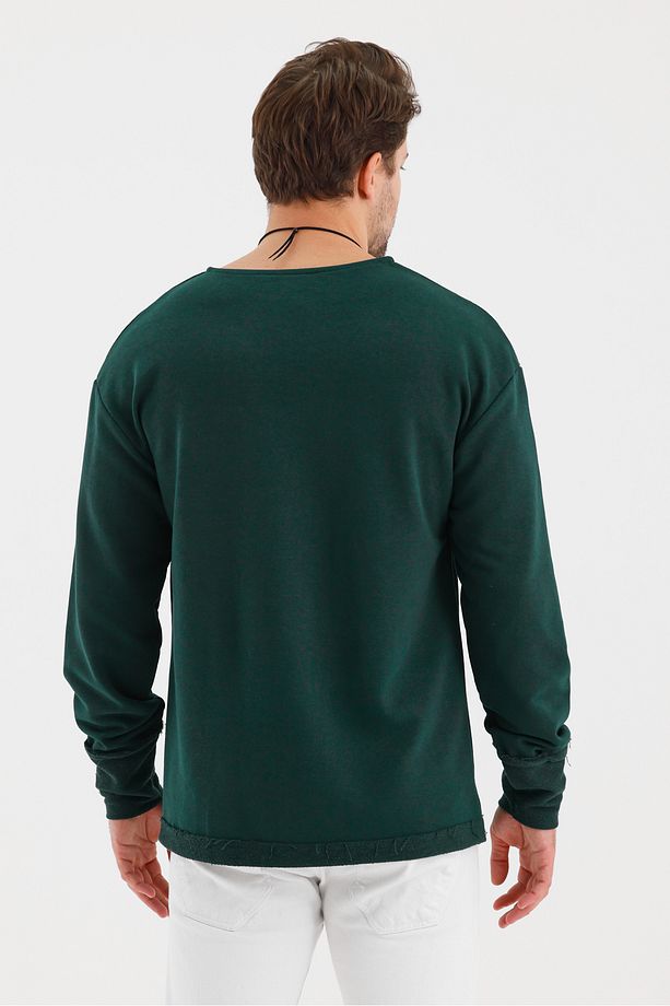 3 Iplik Oversize Püskül Manşet Bohem Sweat A Kalite Özel Tasarım - 8