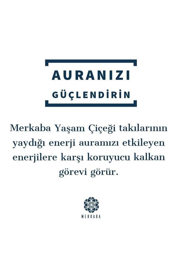Yaşam Çiçeği Quantum Enerji Kolyesi - 4