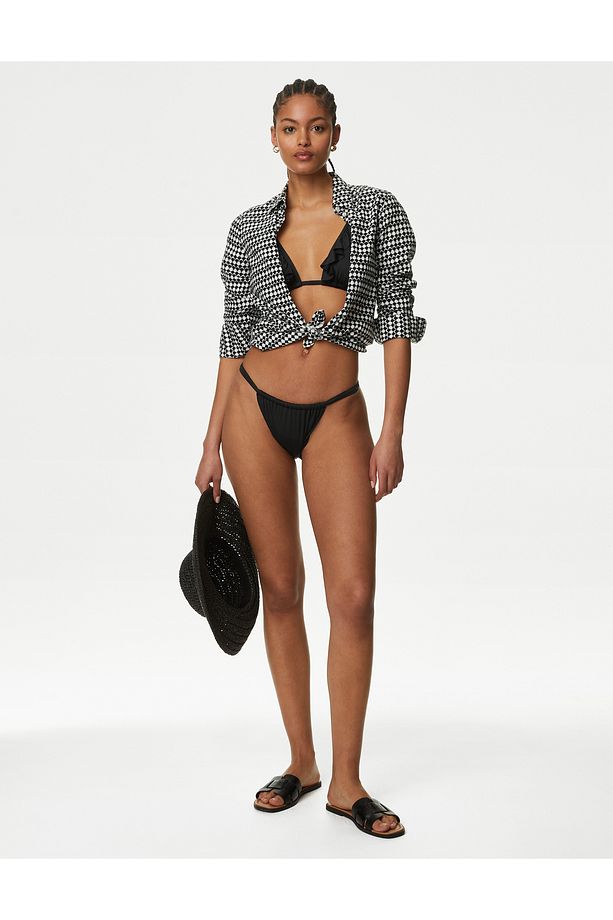 Regular Fit Yüksek Bel Bikini Altı - 2
