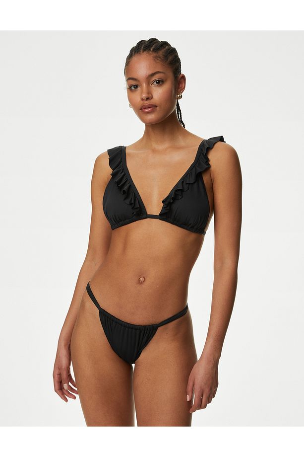 Regular Fit Yüksek Bel Bikini Altı - 1