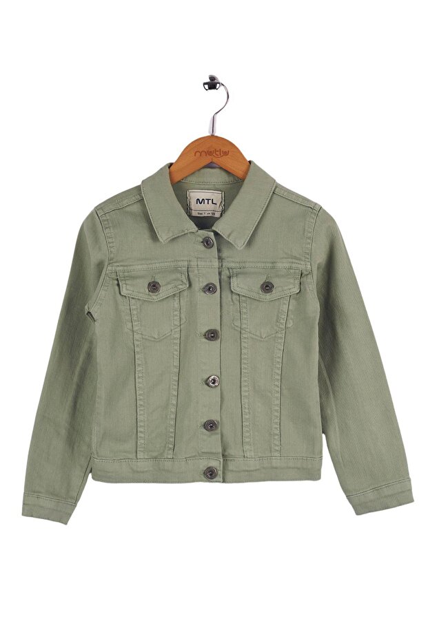 Mutlu Basic Gabardine Girls' Jacket - 2