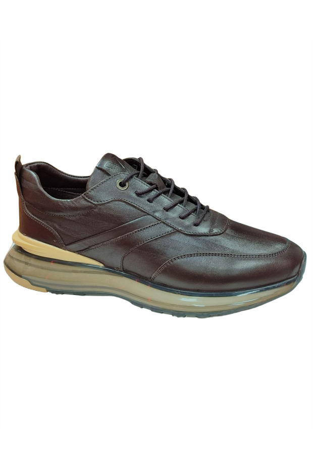 6948 Men's Brown Nata (40-44) Leather Casual Sports Shoes