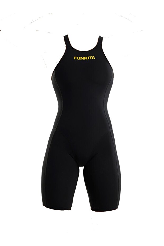 Funkita Apex Viper Black Mint Women's Racing Swimsuit-Semi Carbon