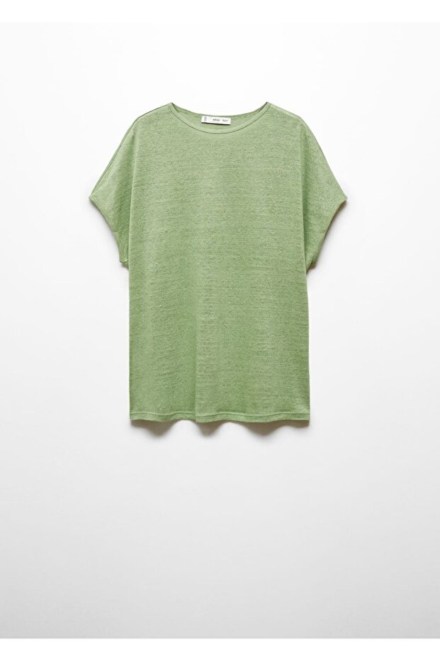 %100 keten tişört - 3