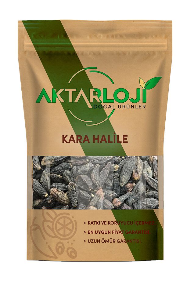 Tane Halile Seti 100 Gr Tane Sarı Halile + 100 Gr Tane Kara Halile - 3