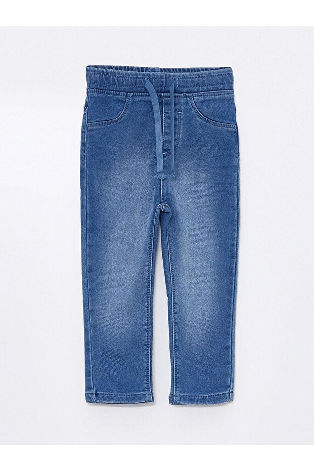 Lcw Kids Elastic Waist Basic Boy's Jean Trousers
