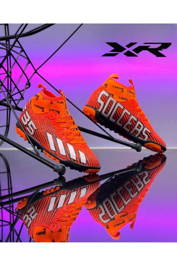 Es F 35 Boys' Sock-Toe Football Shoes Sports Shoes