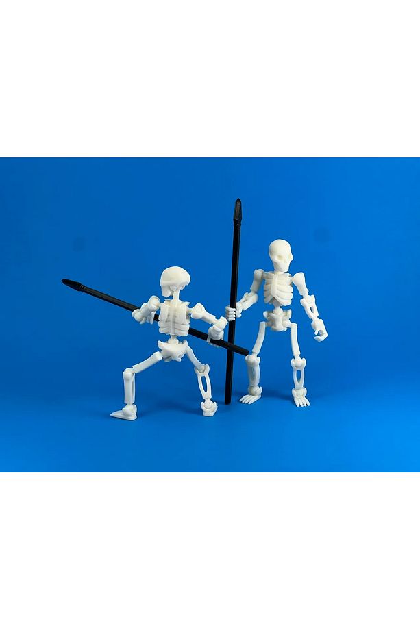 İskelet Ordusu Eklemli Hareketli Robot Seti (4'lü) - 2