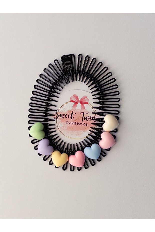 Colorful Heart Ghost Spring Children's Hair Clip
