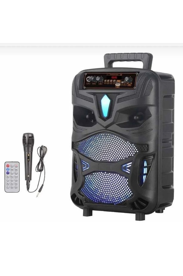 Ndr44,55,66 Plus Büyük Boy Bluetooth Speaker Mikrofon Kumanda Işık Parti Hoparlör Ses Bombası-kolon - 1