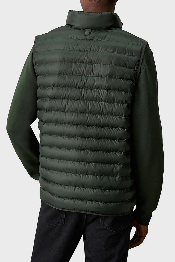 Kapitoneli Regular Fit Su İtici Dik Yaka Şişme Yelek K10K113470M14 Erkek YELEK K10K1134 - 2