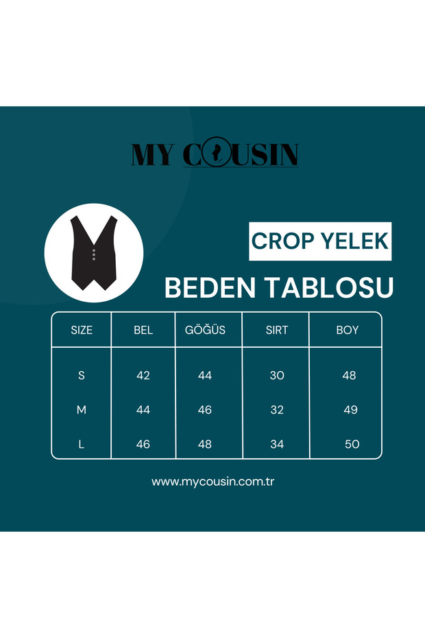 Kırmızı Vucüda Oturan Crop Dokuma Yelek - 6