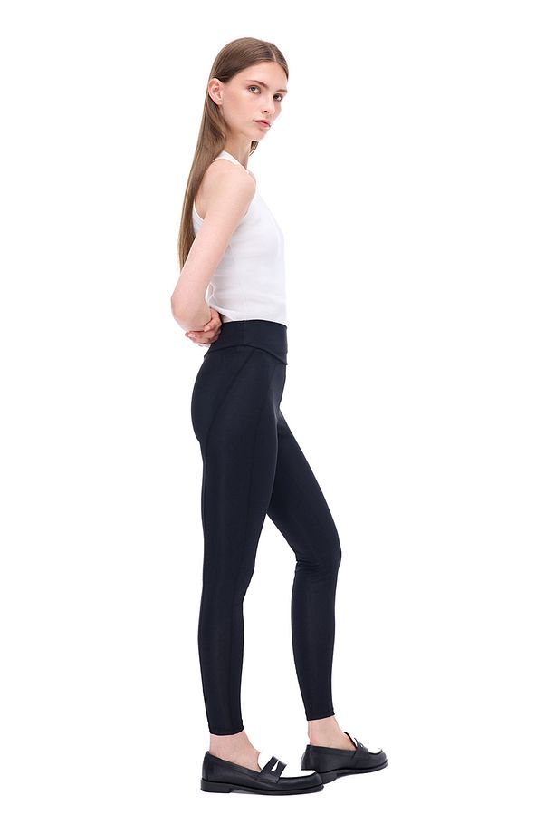 Biancas Slim Fit Standart Boy Siyah Tayt - 4