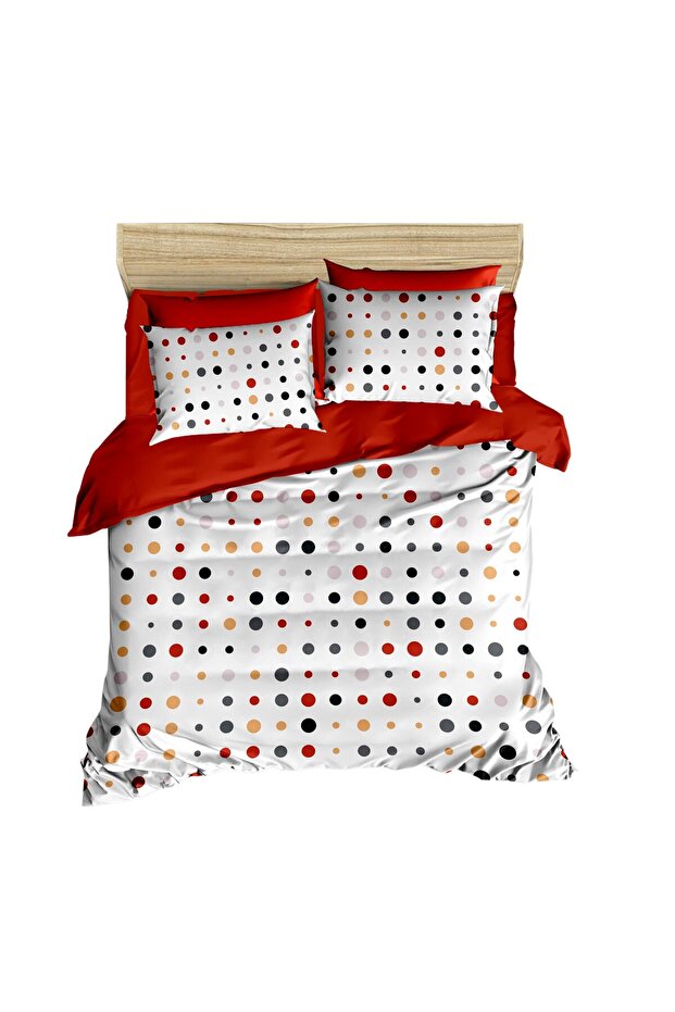 Circles Patterns 3D Digital Double Duvet Cover Pillow Set