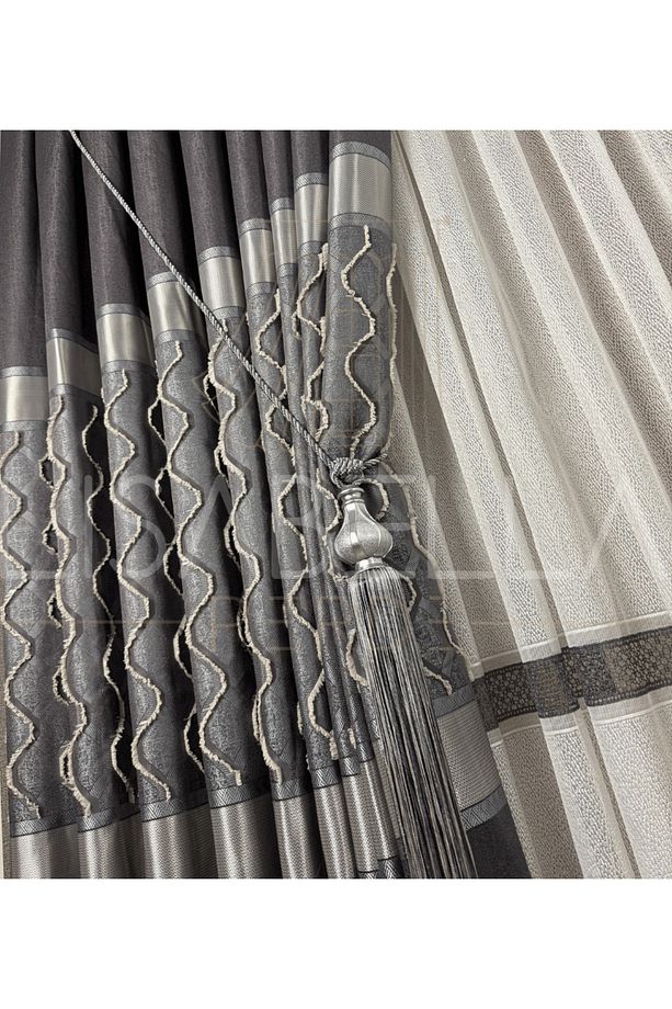 Luxe Harmony Pano Fon Perde– 1/3 Sık Pile (Tek Kanat) - 3