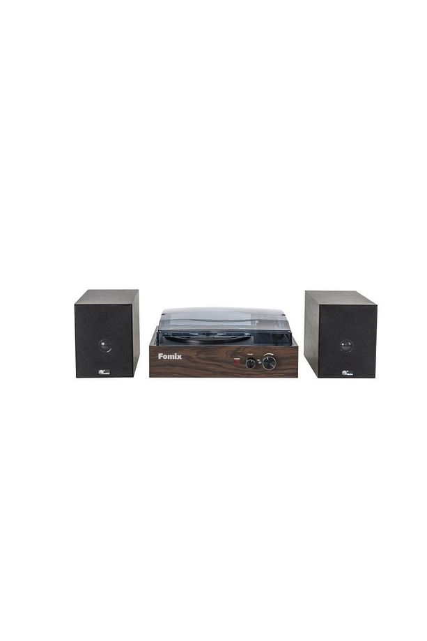 Fomix Fm200 Turntable Bluetooth Hoparlörlü Ahşap Pikap Çalar - 2