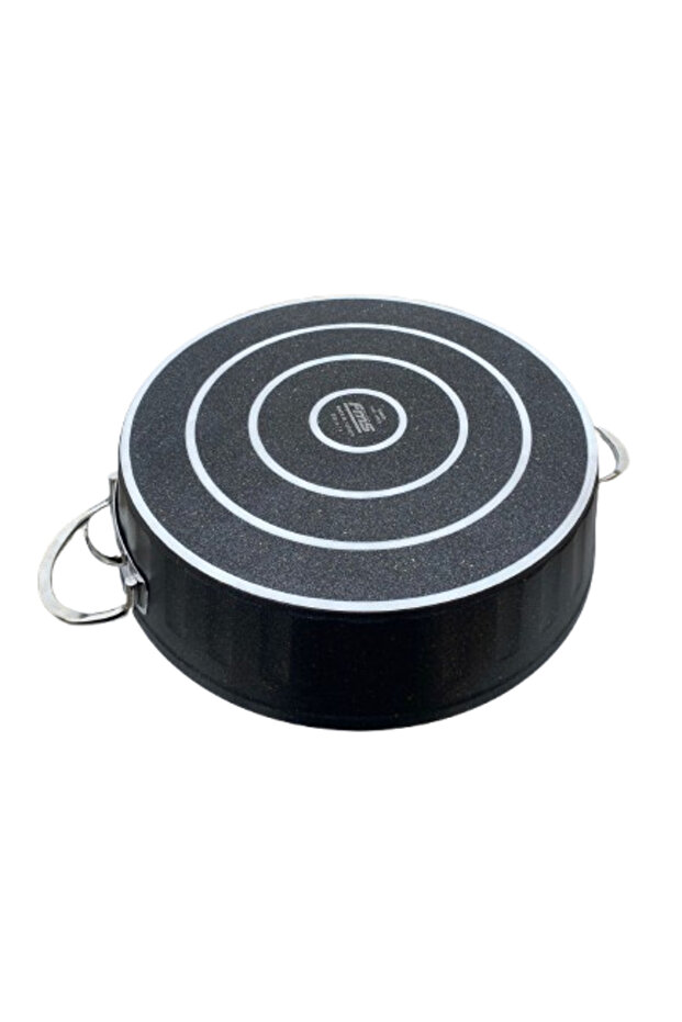 Eko Basık 24 Cm Granit Tencere Gri - 3