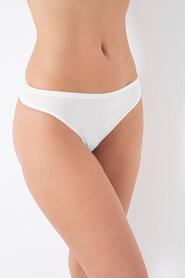 Ekru Cushy İz Yapmaz String - 1