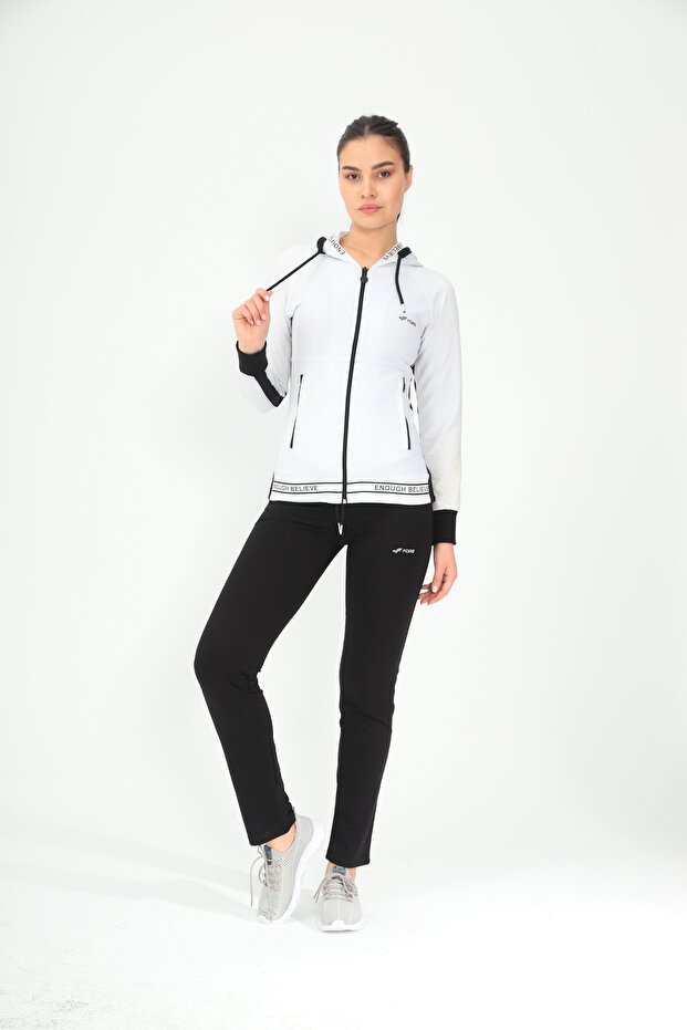 Women's Hooded Zippered Set
