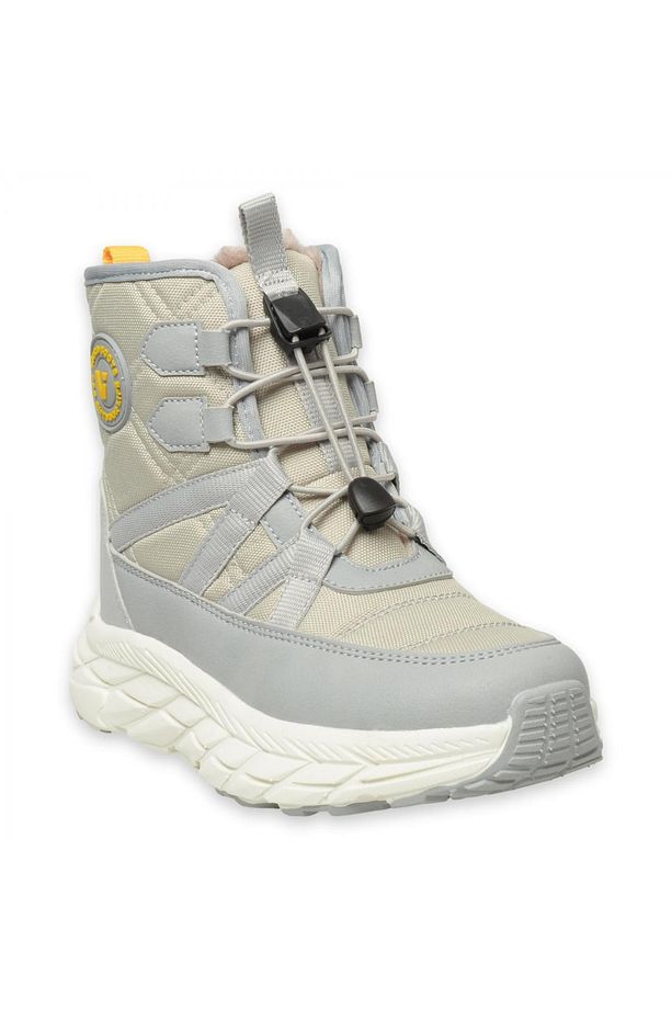 943.F24K465 Vaca Filet Phylon Kar Gri Çocuk Bot - 1