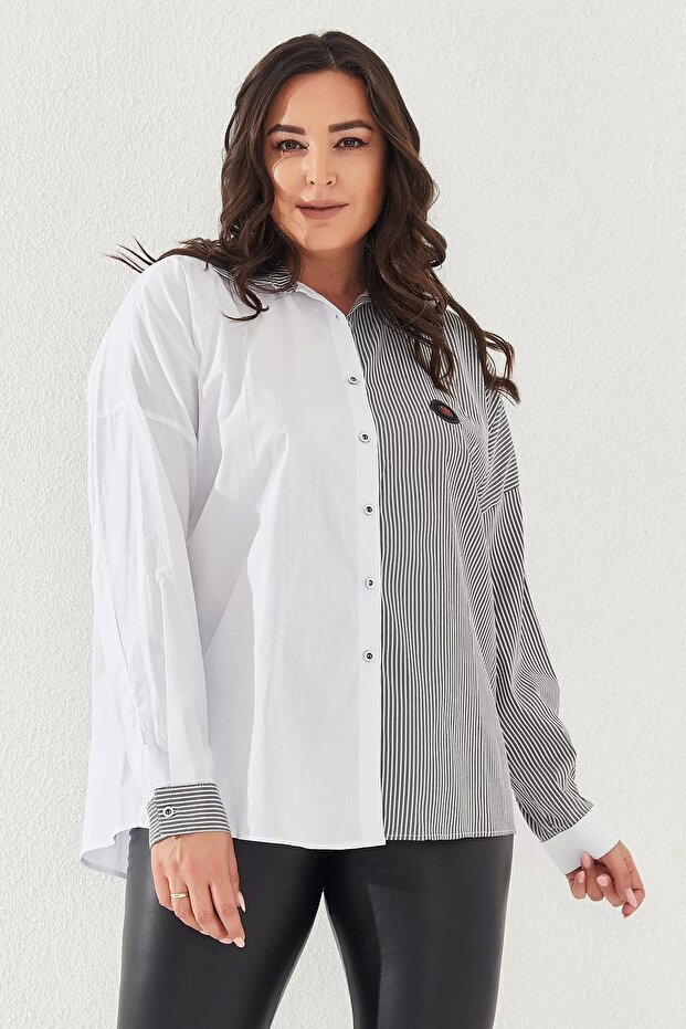 PLUS SIZE WOMEN'S SHIRT