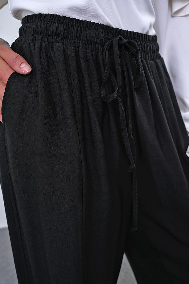 Siyah Şalvar Pantolon P-0184 - 3