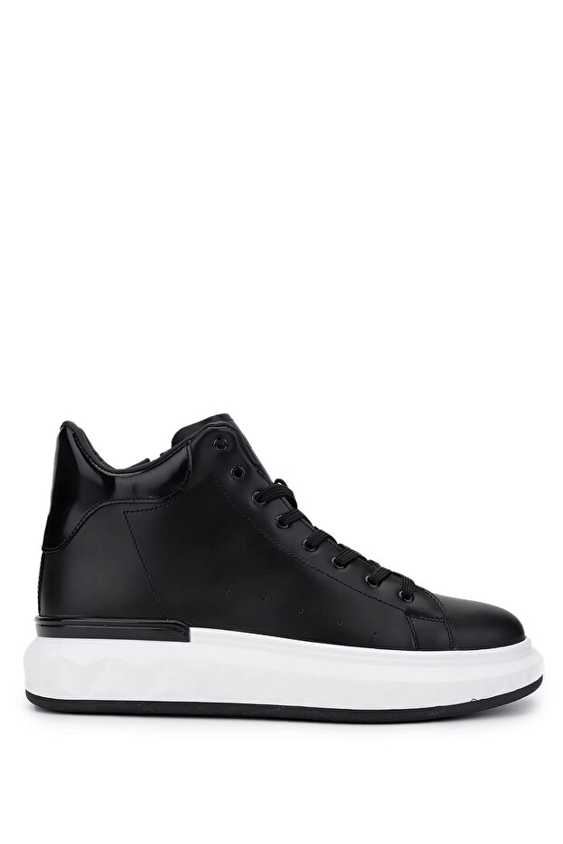 Men's Genuine Leather Black Boots