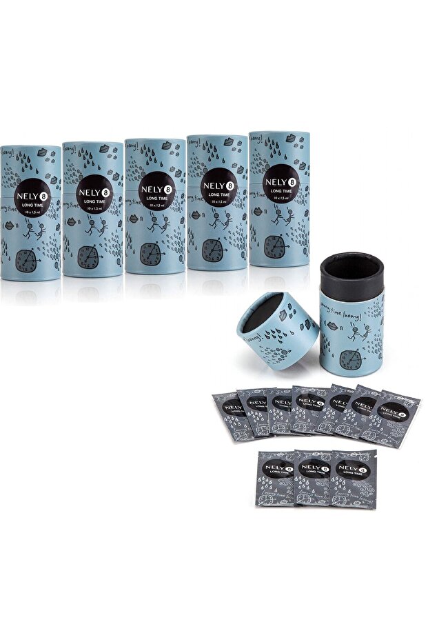 Long Time Jel 60 x 1,5 ml-Erkekler için Hijyenik Kullan At Krem, Uzun Süreli Etki{Sprey Değildir} - 1