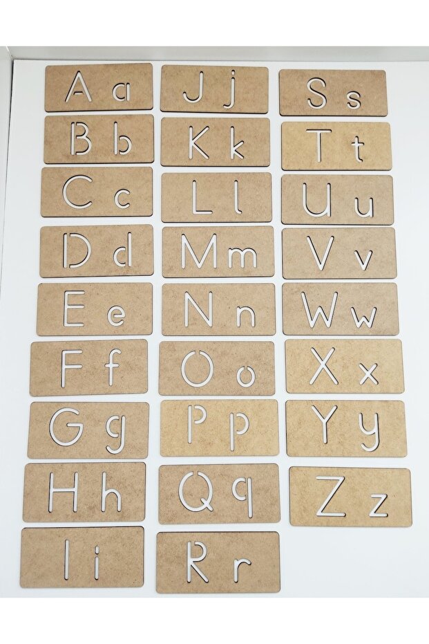 Alphabet Stencil for Kids - Writing and Fine Motor Skills Developer Educational Tool