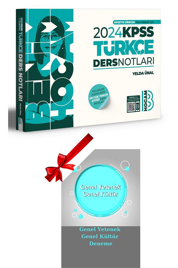 Benim Hocam Yayınları KPSS Türkçe Video Ders Notları  ++ GY-GK 10 Deneme Hediyeli - 6