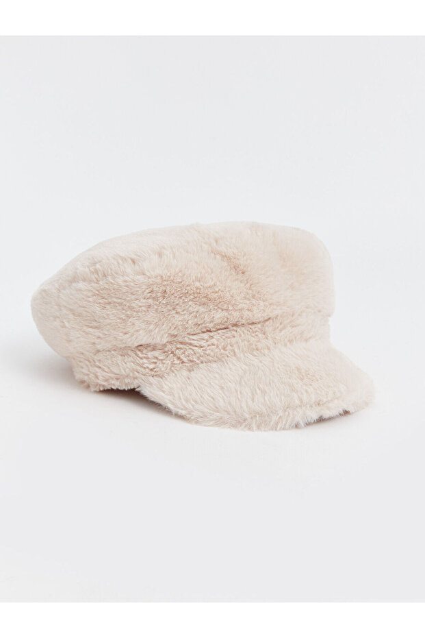 LCW ACCESSORIES Damski kapelusz marynarski z futerkiem (W4) - 1