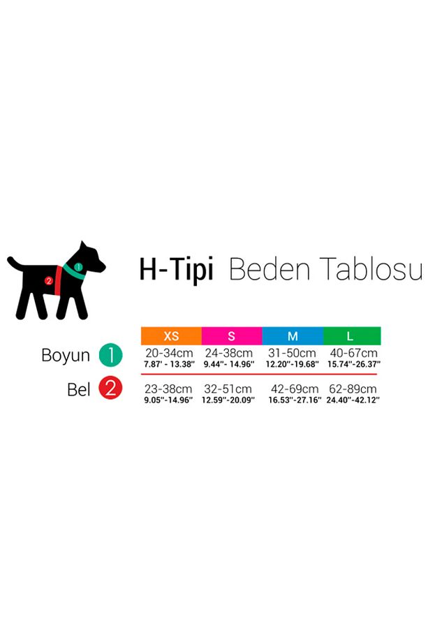 H-Tipi Göğüs Tasması Ayarlanabilir, Konforlu ve Dayanıklı Desenli Köpek Tasması - 4