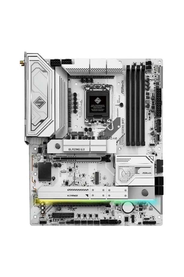 Z890 Steel Legend Wifi 7 Ddr5 9000mhz (OC) Rgb M.2 1851p Atx Anakart - 2