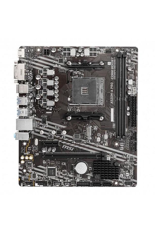 A520m-a Pro Ddr4 M2 Pcıe Nvme Hdmı Dvı Pcıe 16x V3.0 Am4 Matx - 3