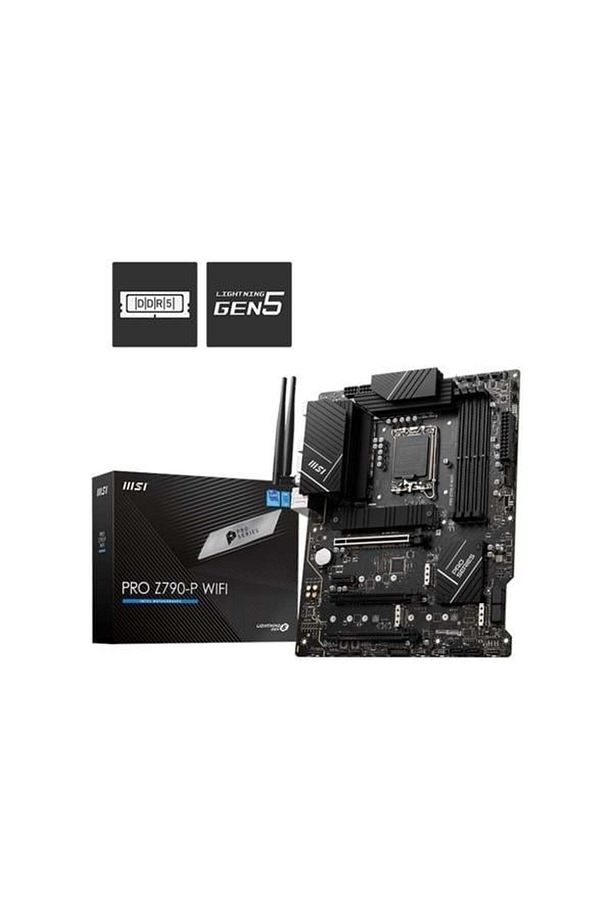 Pro Z790-p Wıfı Ddr5 M2 Pcıe Nvme Hdmı Pcıe 16x V5.0 1700p Atx - 1