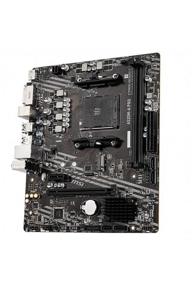 A520m-a Pro Ddr4 M2 Pcıe Nvme Hdmı Dvı Pcıe 16x V3.0 Am4 Matx - 4