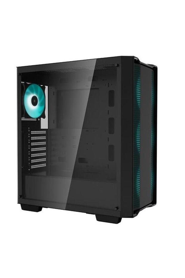 Carcasa Deepcool CC560 V2, Middle Tower, Fara sursa, ATX (Negru) - 2
