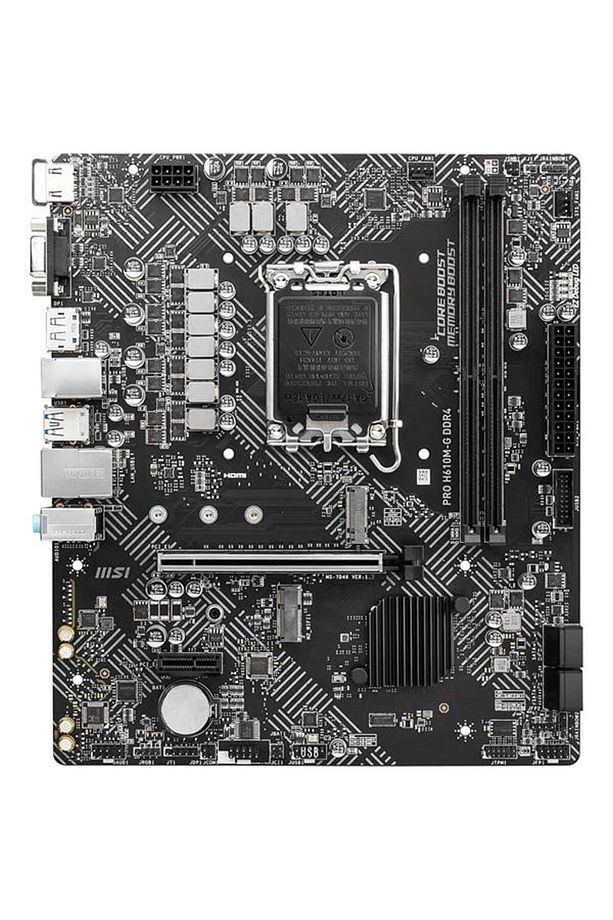 Pro H610m-g Ddr4 M2 Pcıe Nvme Hdmı Pcıe 16x V4.0 1700p Matx - 2