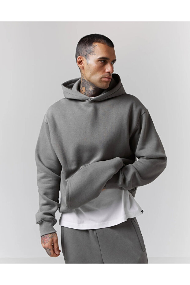 Преміум FD Oversize Basic Світшот - Худі - 2